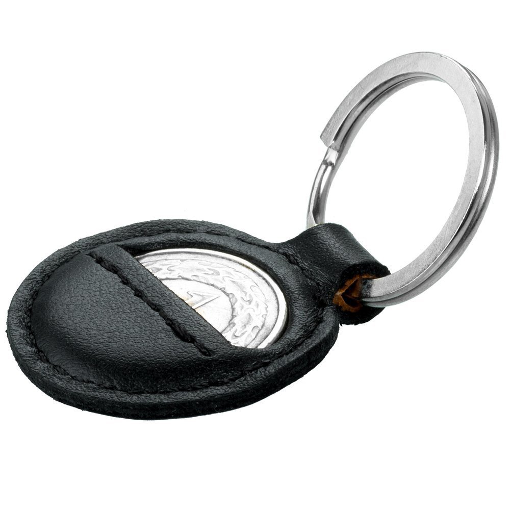 Coin Holder Keychain - Costa Black 